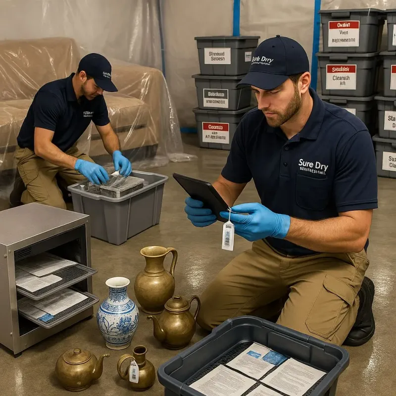 Content Protection and Restoration process in Knoxville, IA